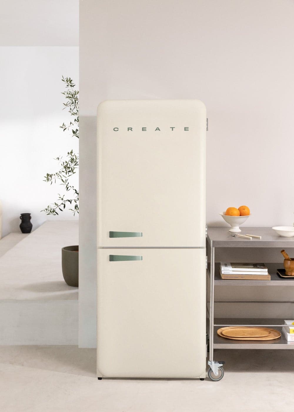 DCG Eltronic MF100BCDP Frigorifero Retrò Nero a Doppia Porta da 100 Litri, Vano Frigorifero 72 L e Congelatore Superiore
