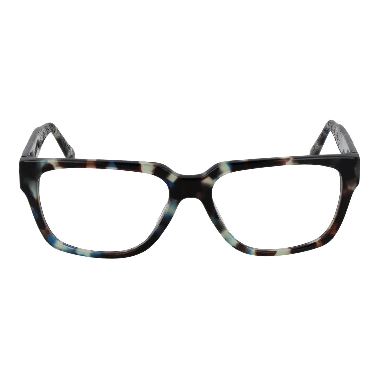 Guess GU50150 092 Montatura da Vista da Uomo Rettangolare Full Rim in Acetato Verde Chiaro, Calibro 55 mm, Ponte 16 mm,