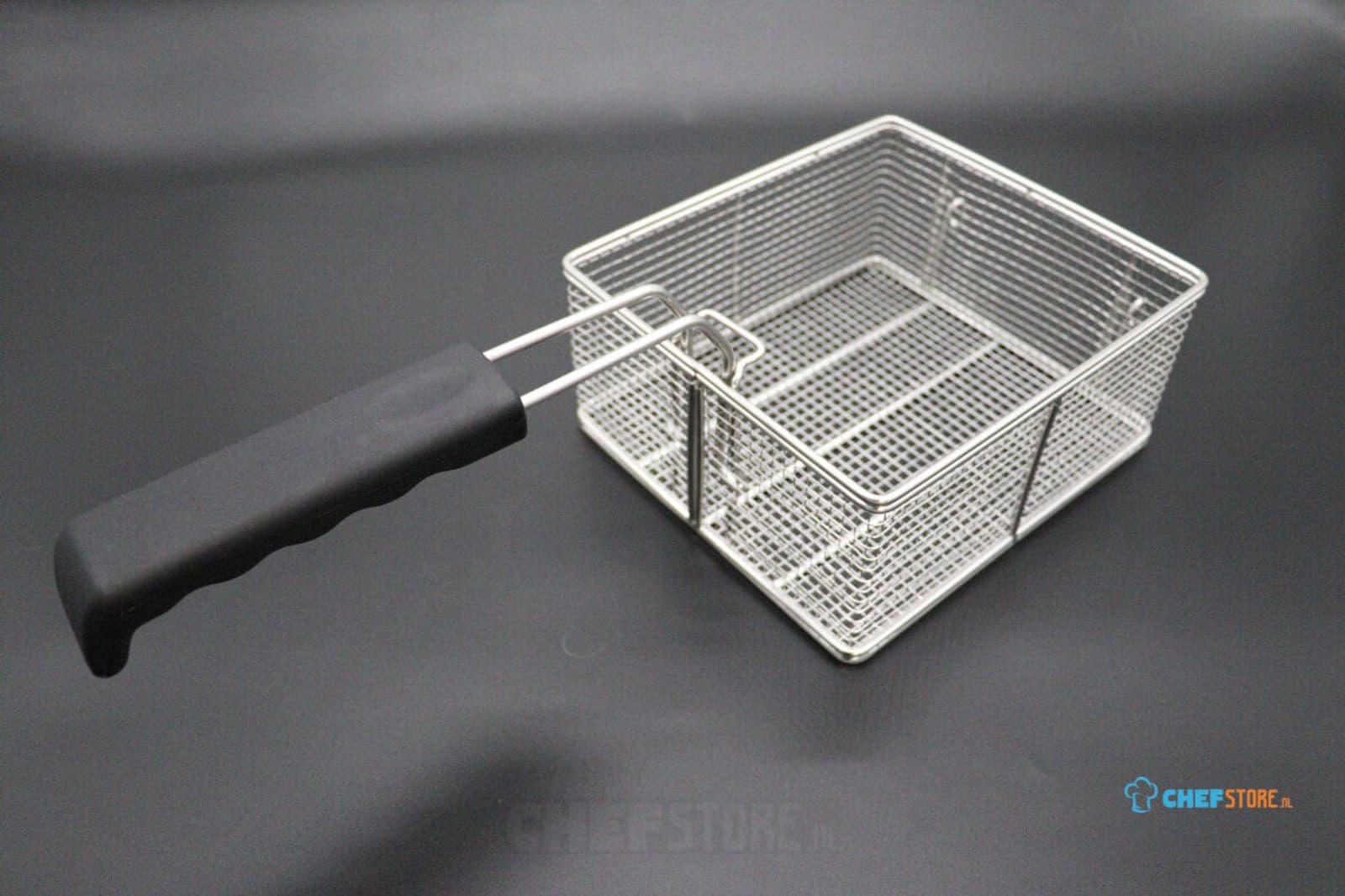 Maxima Cestello per Friggitrice Professionale da 10 Litri con Manico, Ricambio in Metallo per Attrezzature da Cucina, La