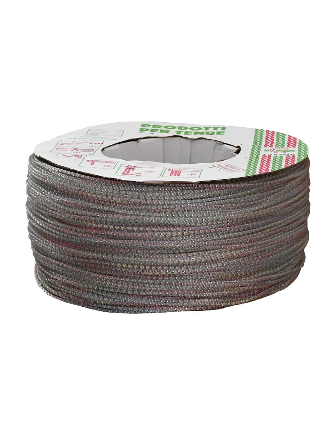 MEDUSA Cordoncino per Tenda Multicolor da 1 kg, Codice U-DFL-8047730, Passamaneria Colorata per Rifinire e Raccogliere T