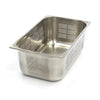 Contenitore Gastronorm - 1/1 GN - Profondità 20cm - Acciaio Inox - Forato